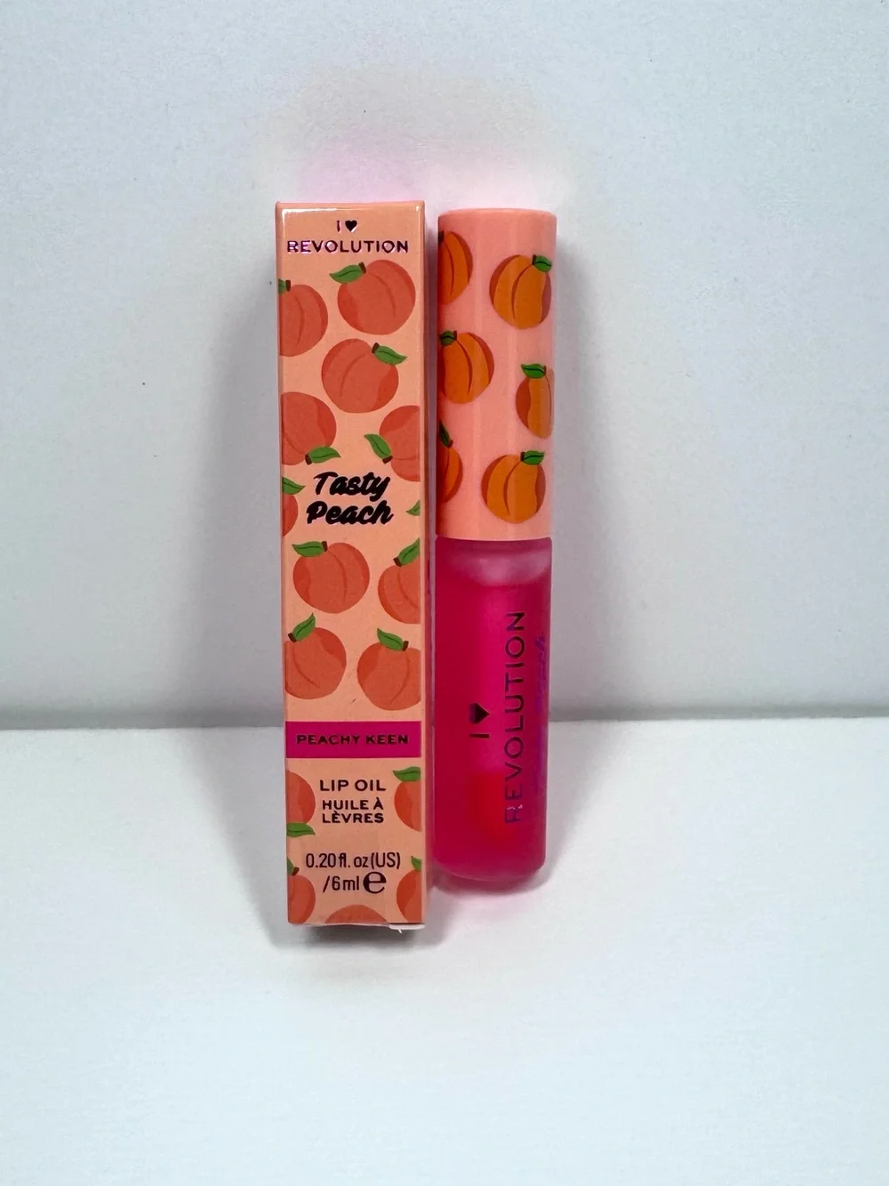 Revolution Tasty Peach Lip Oil - Peachy Keen (
